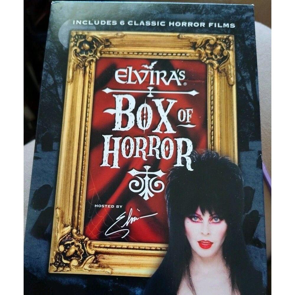 Elviras Box of Horror - 6 Movie Set (DVD, 2004, 3-Disc Box Set)